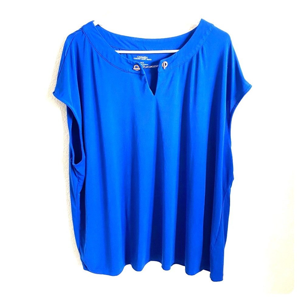 💙Like New💙 Carmen sleeveless blouse